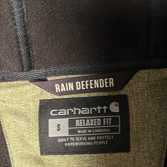 Carhartt men’s Rain Defender jacket - Picture 3 of 4